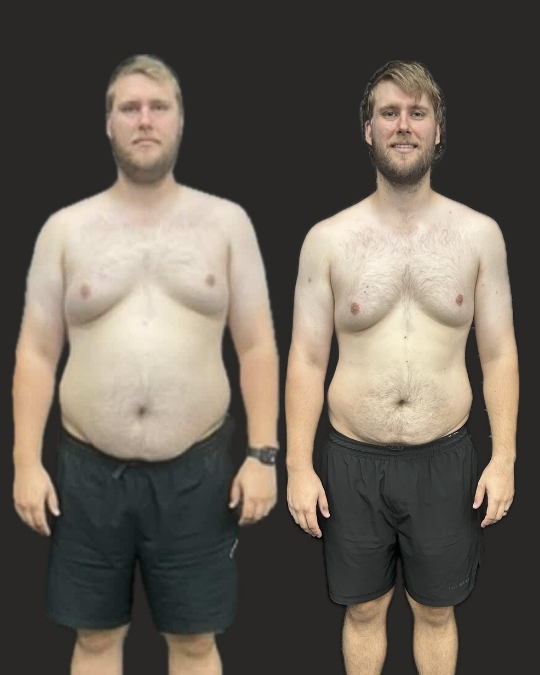 Luke before and after